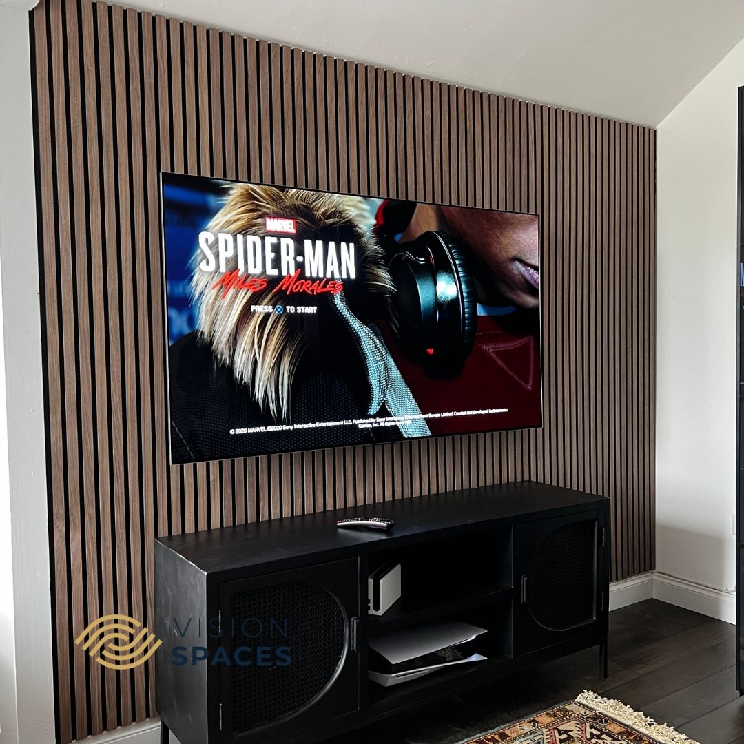 Acoustic Slat Wall Panel Walnut - Trade