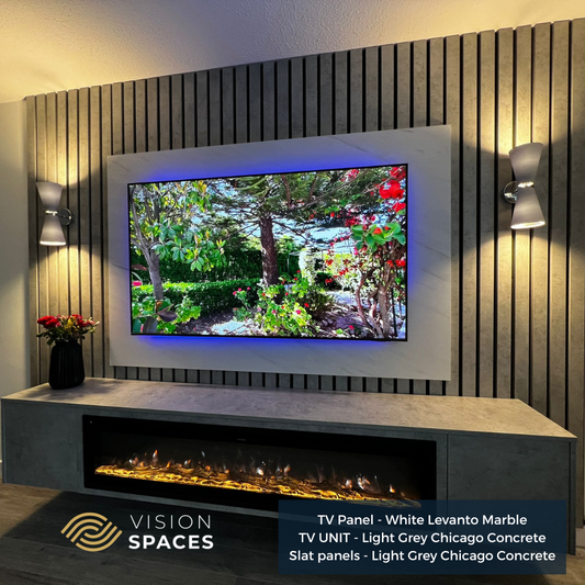 Media Wall Bundle Four - Fireplace