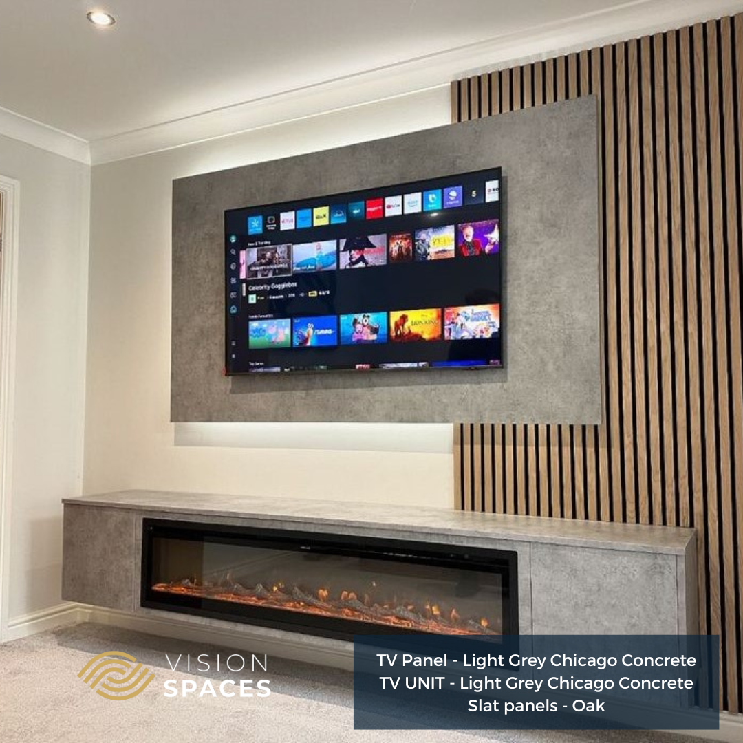 Media Wall Bundle Three - Fireplace