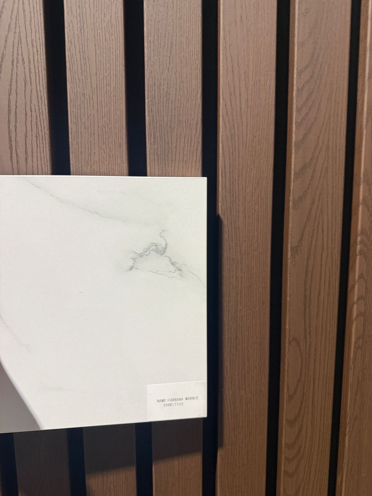 Acoustic Slat Panel American Walnut (Premium)