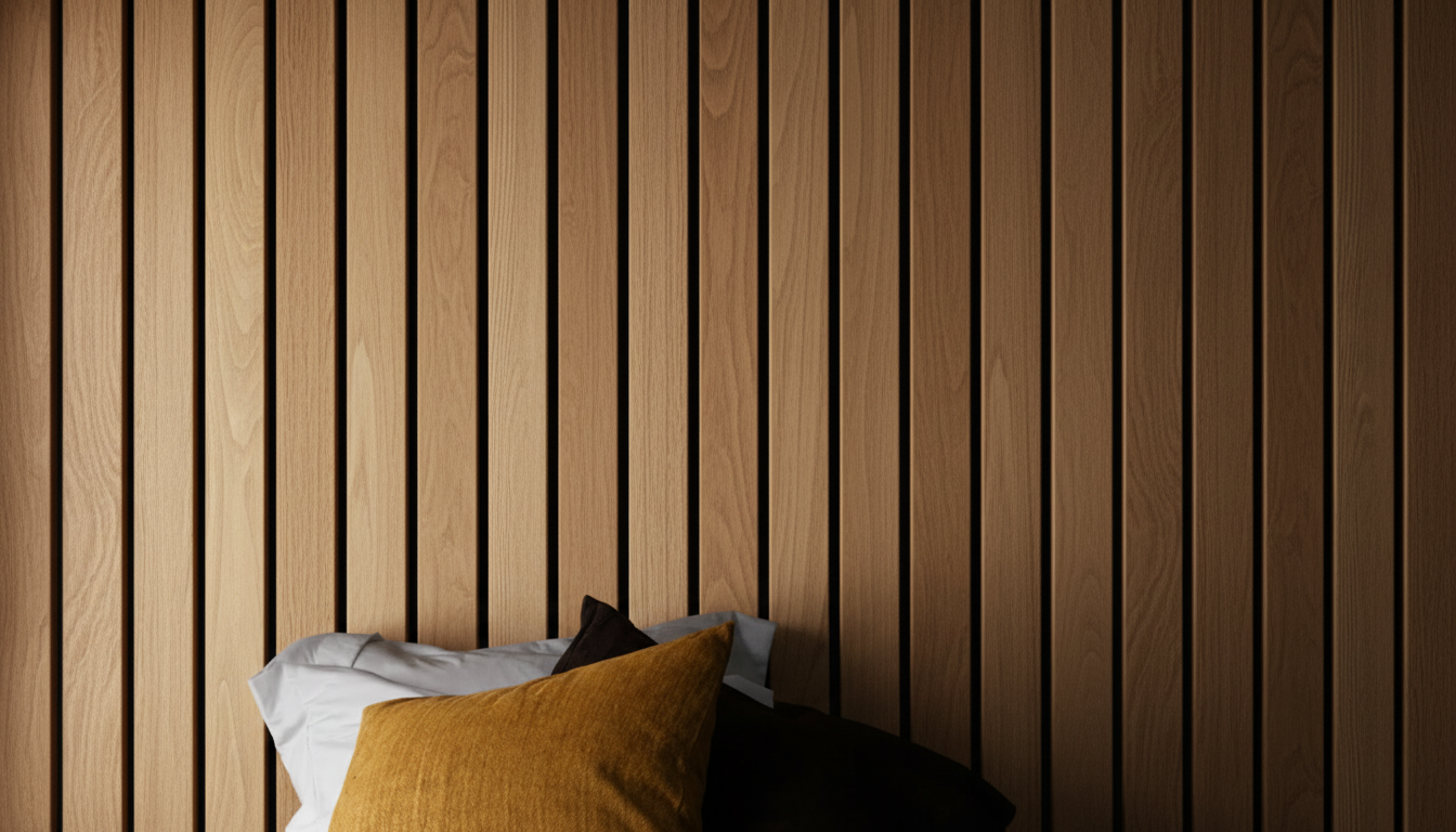 Acoustic Slat Panel Natural Oak (Premium)