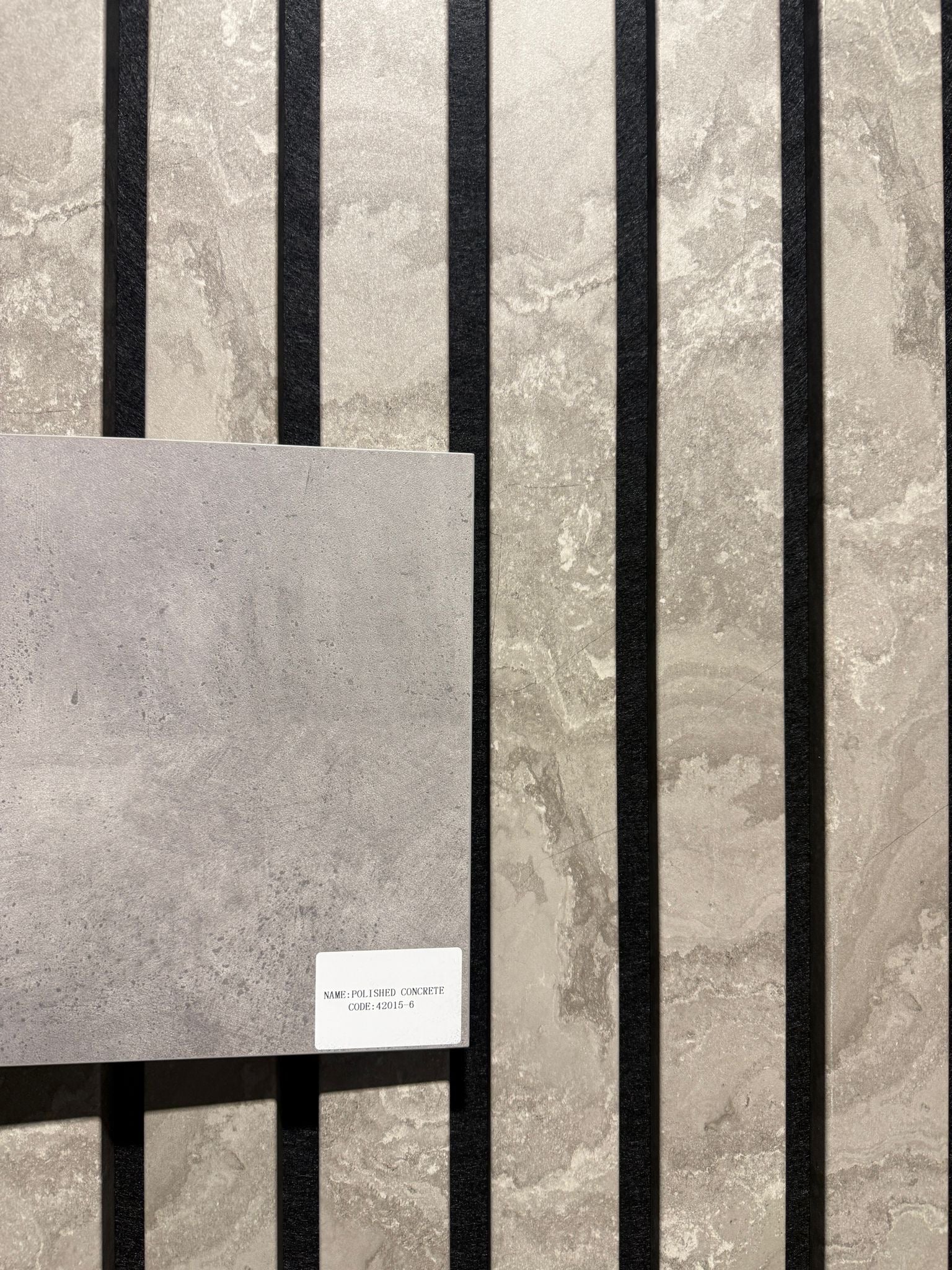 Acoustic Slat Panel Venetian Plaster (Premium)
