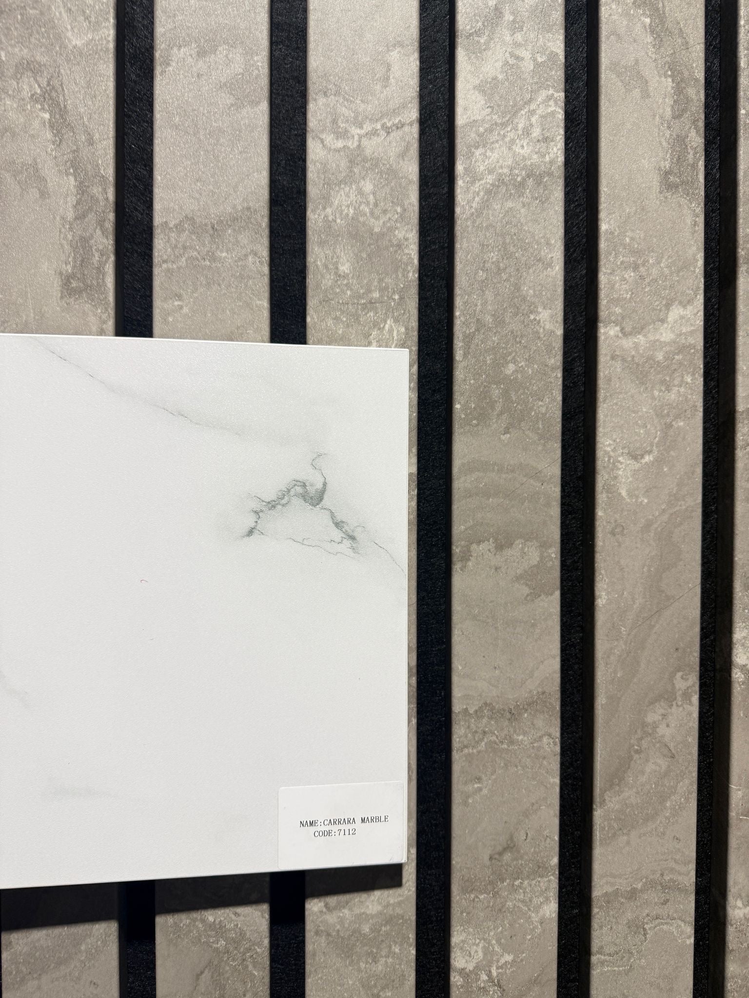 Acoustic Slat Panel Venetian Plaster (Premium)