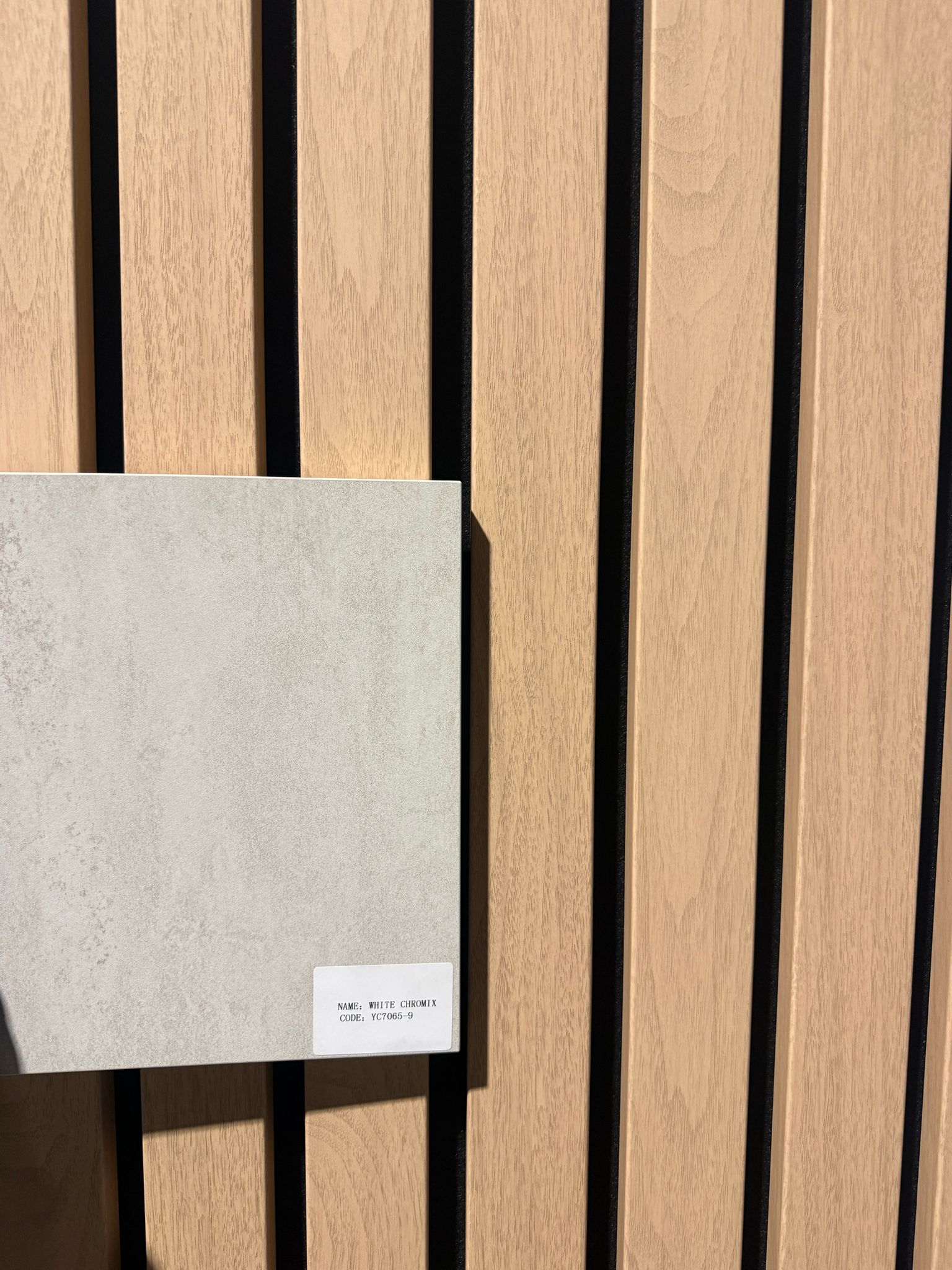 Acoustic Slat Panel Natural Oak (Premium)