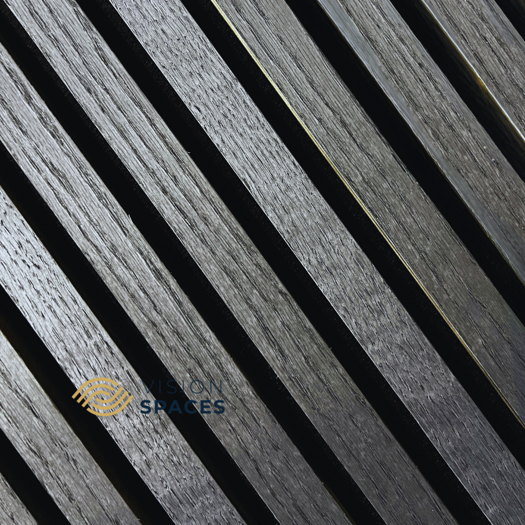 Acoustic Slat Wall Panel Oak