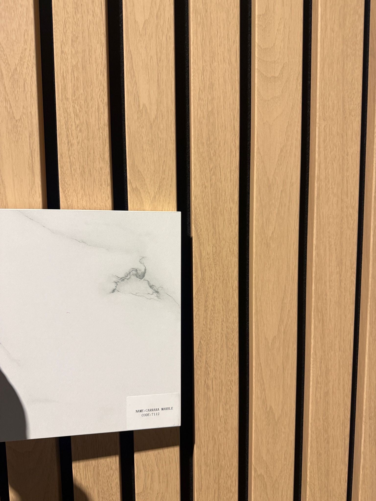 Acoustic Slat Panel Natural Oak (Premium)