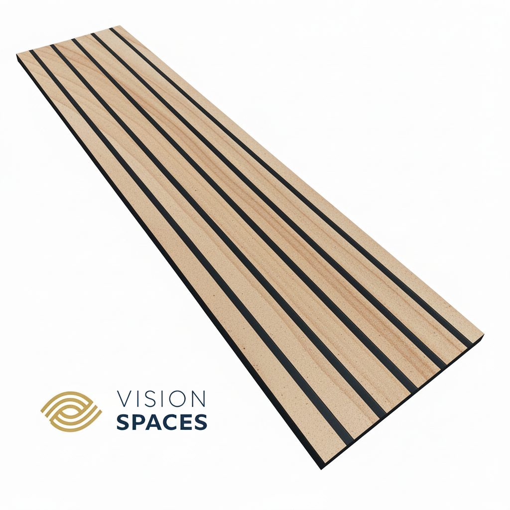 sandstone acoustic slat panels