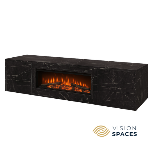 Floating TV Unit - 2.4 Meters (60 Inch Fire Included)