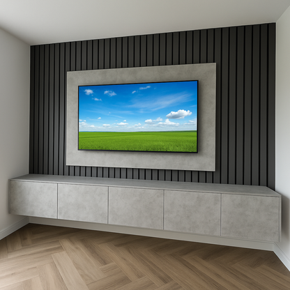 Media Wall Bundle Three - Floating Unit