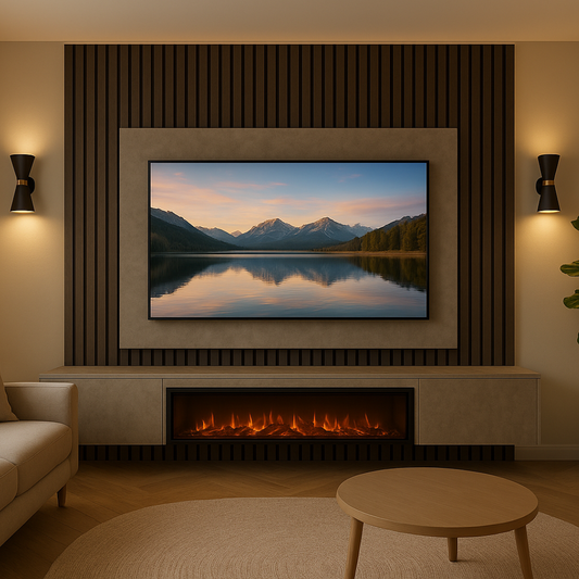 Media Wall Bundle Four - Fireplace