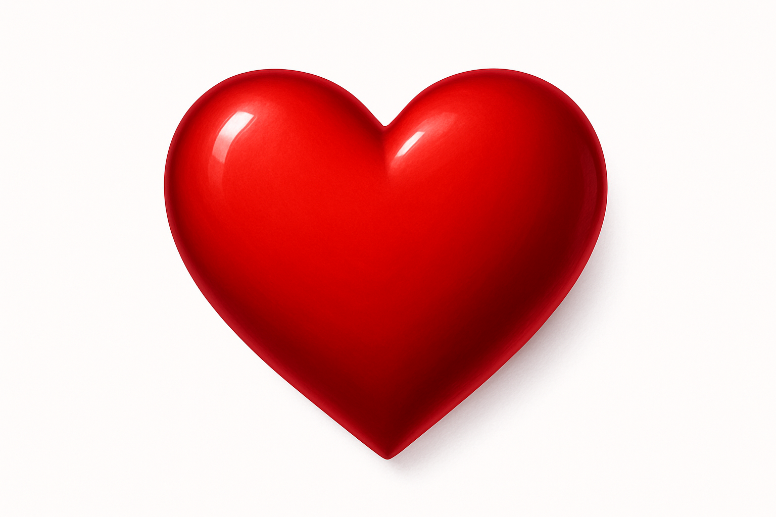 red love heart