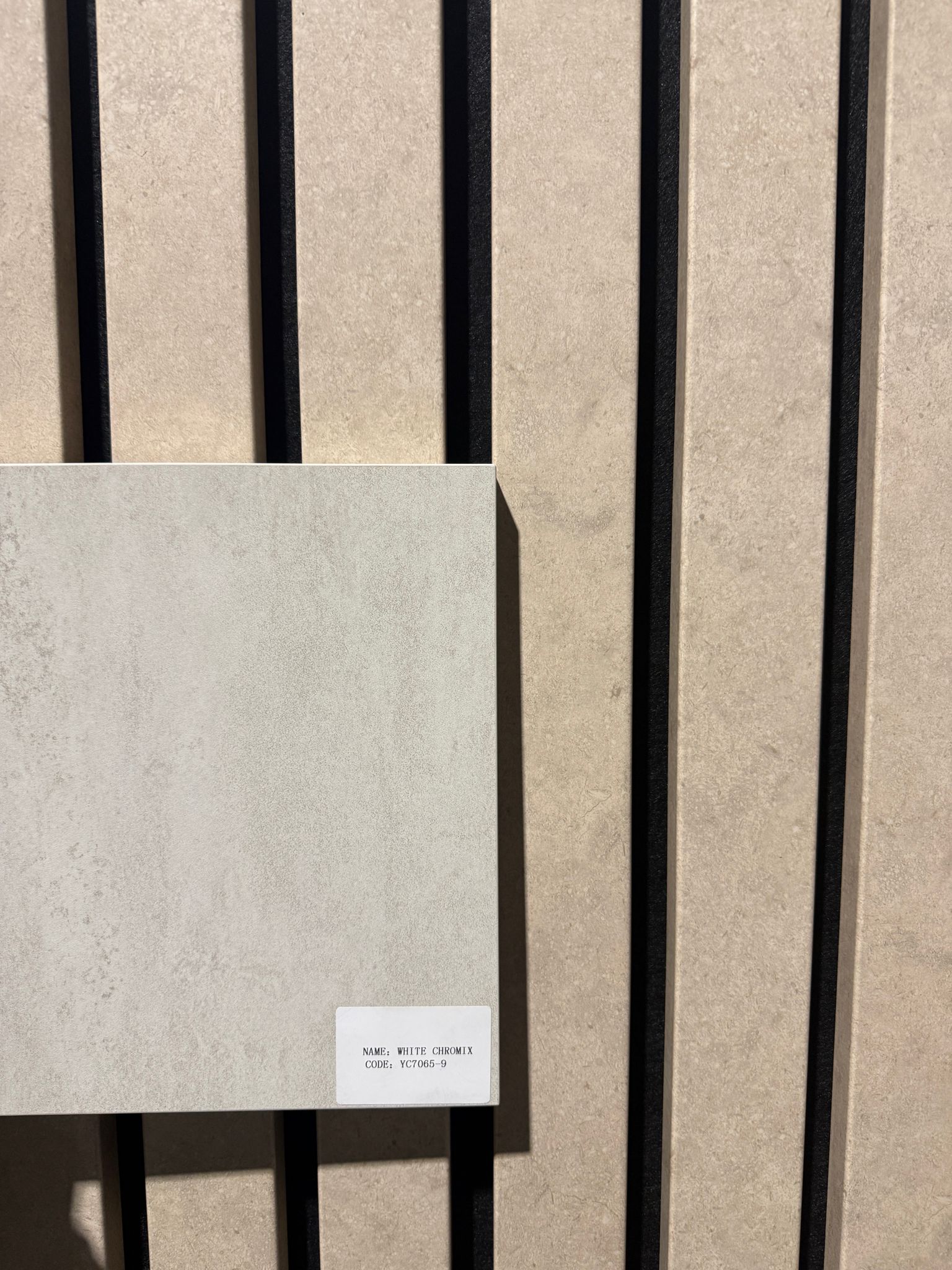 Acoustic Slat Panel Sandstone (Premium)