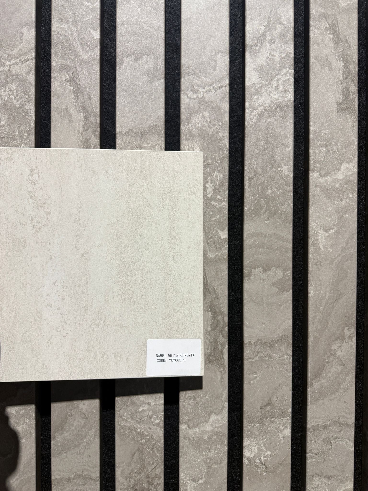 Acoustic Slat Panel Venetian Plaster (Premium)